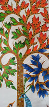 Load image into Gallery viewer, Tree of Life 2 : Gond canvas painting by Lilesh Kr Urweti
