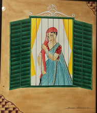 Load image into Gallery viewer, Khorkhori 5 : Kalighat patachitra by Bhaskar Chitrakar