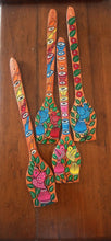Load image into Gallery viewer, Wooden spoons painted by Midnapore patua artists