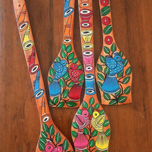 Load image into Gallery viewer, Wooden spoons painted by Midnapore patua artists