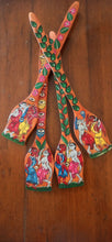 Load image into Gallery viewer, Wooden spoons painted by Midnapore patua artists