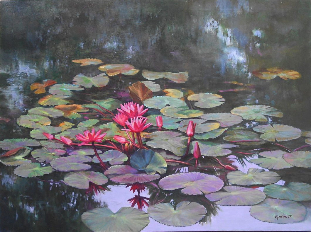 Lily Pond by Gautam Sarkar