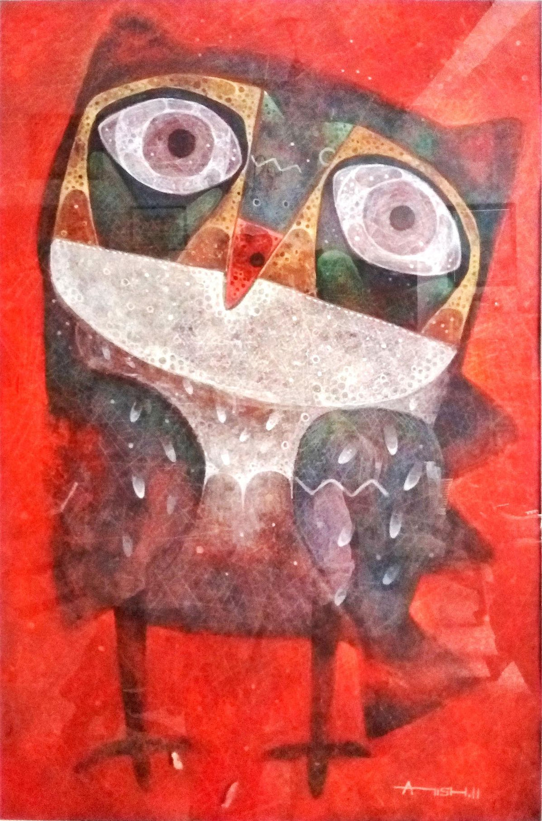 Owl by Atish Mukherjee