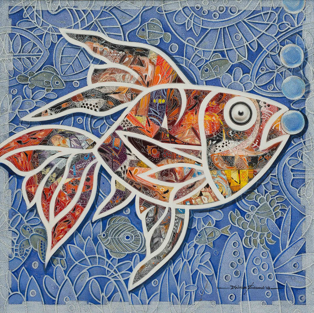Fish Mosaic by Dhiren Sasmal
