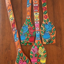 Load image into Gallery viewer, Wooden spoons painted by Midnapore patua artists
