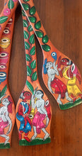 Load image into Gallery viewer, Wooden spoons painted by Midnapore patua artists

